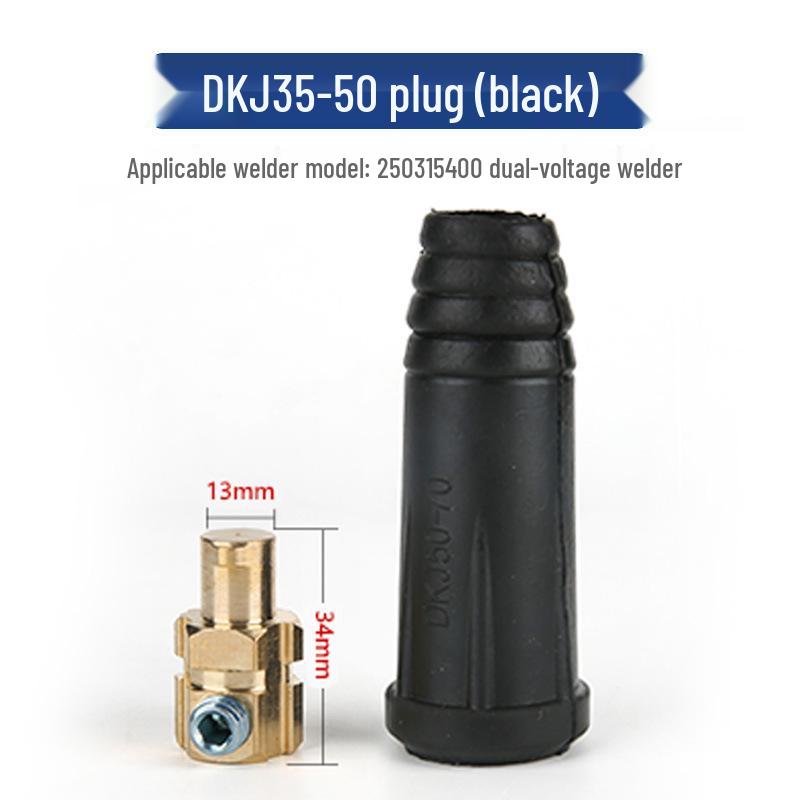 

Медный разъем европейского типа Быстросъемный штекер Сварочный аппарат DKJ Кабельный разъем