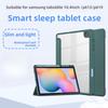 Shockproof for Samsung Tab S6 Lite Case with S Pen Slot Acrylic Hard Cover for P610 P615 Tablet
