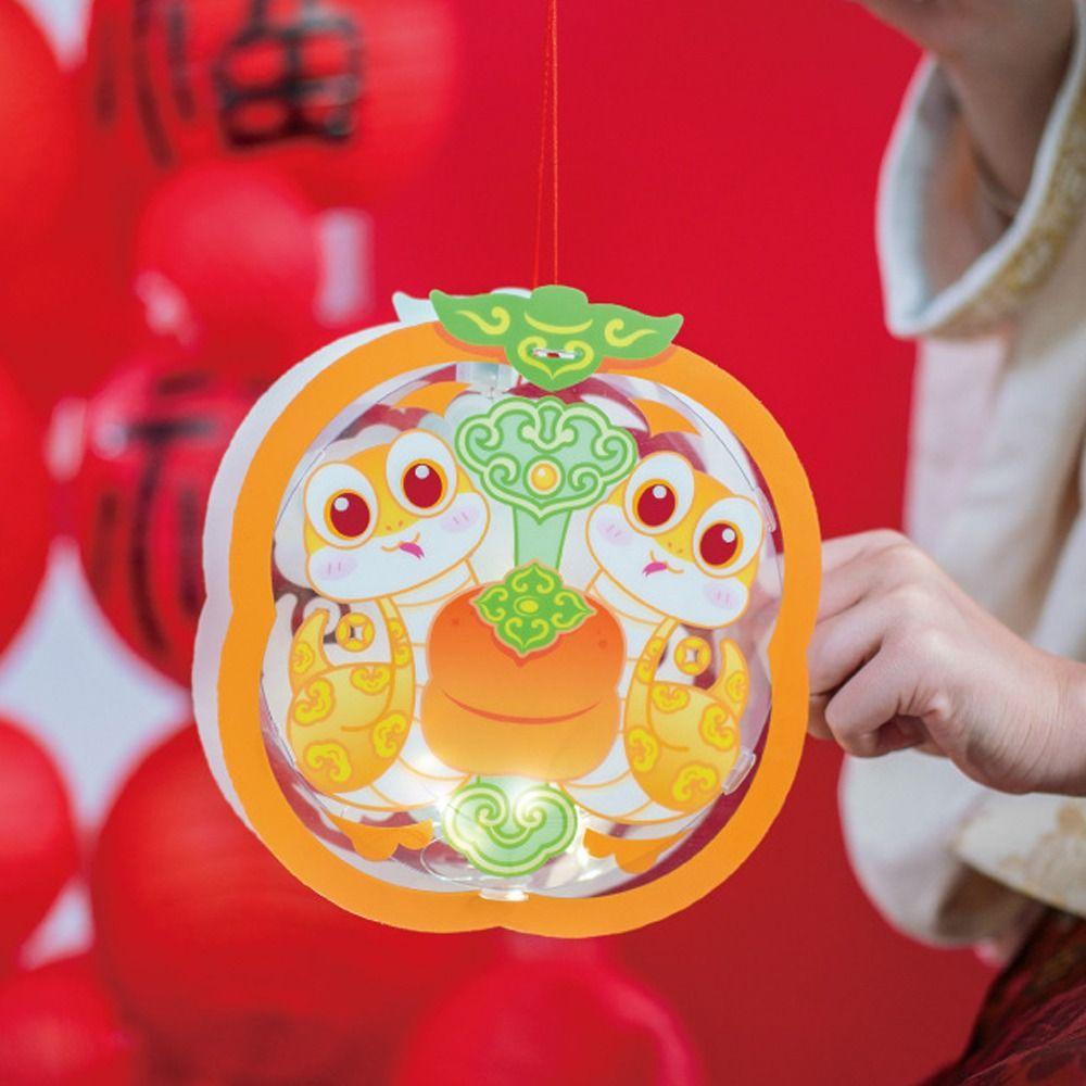 Cute New Year Luminous Lantern Traditional Celebration Lantern  Hanfu Accessories