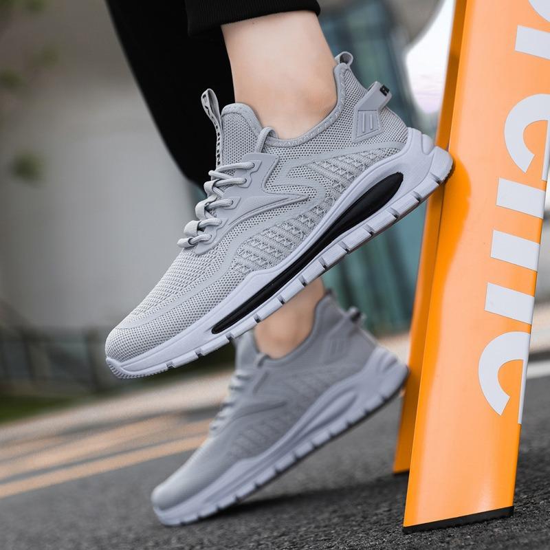 Shoes Men's sneakers New men's sneakers Flying shoes Running shoes Fashion men's casual shoes