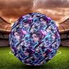 Demon Slayer Druck Größe 5 Fußball, Standard-Matchball für Sportspiele und Teamtraining, Ideales Geschenk für Fußballfans