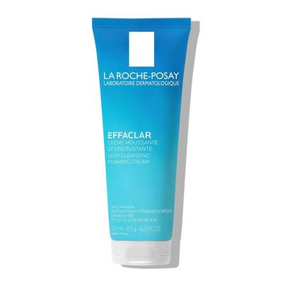 La Roche-Posay Effaclar Foaming Cleanser Facial Sensitive Skin Dry Low Irritation Acne Foam 125mL
