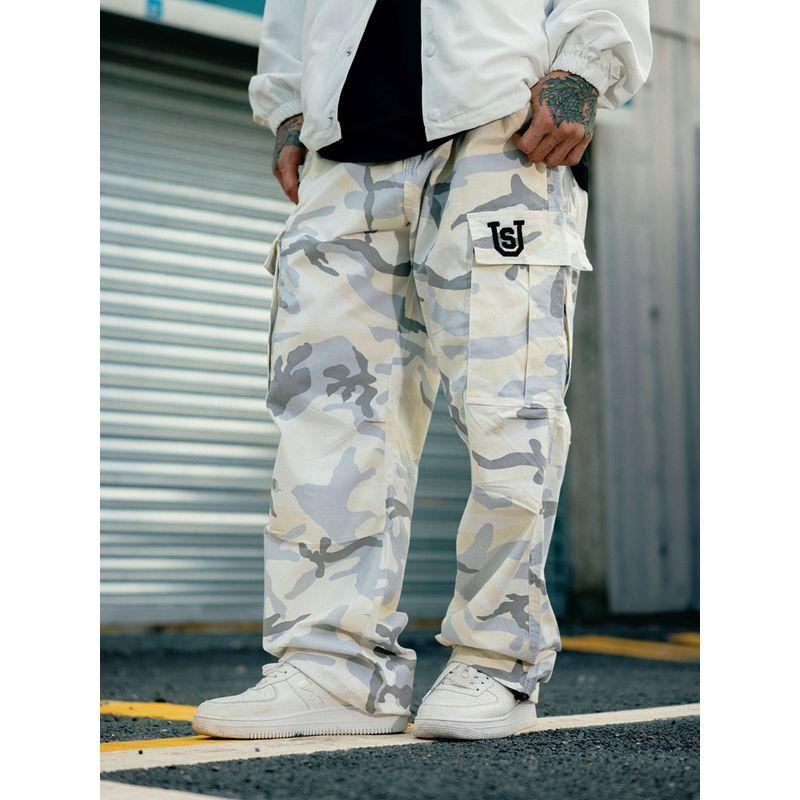 Hip Hop Bboy Street Card Camouflage American Skateboard Cargo Pants
