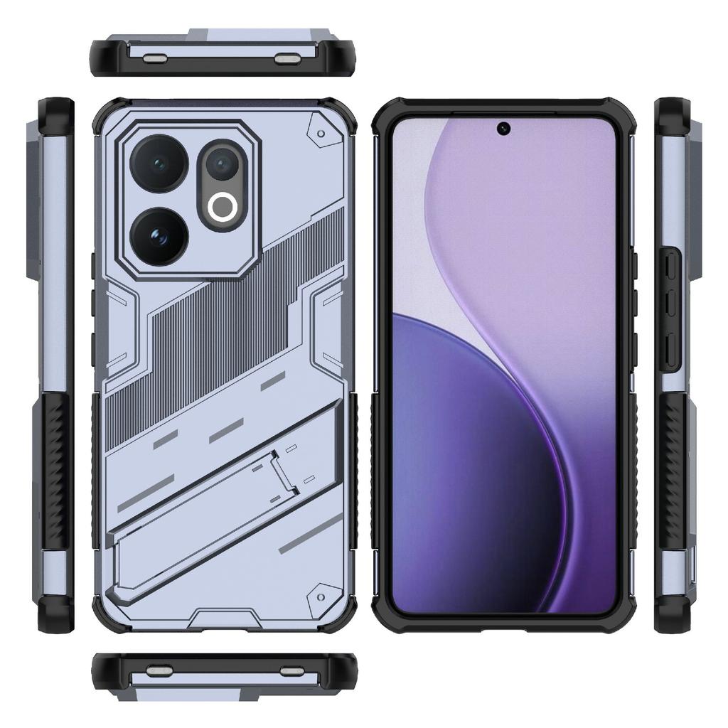 For vivo V60 5G Case PC+TPU Shockproof Phone Cover with Kickstand