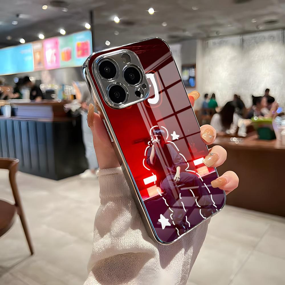 Singer Milo J Phone Case For IPhone 17 Pro Max 15 Pro 16 14 Plus 12 13 Mini 11 Pro Shockproof Electroplated Glass Cover