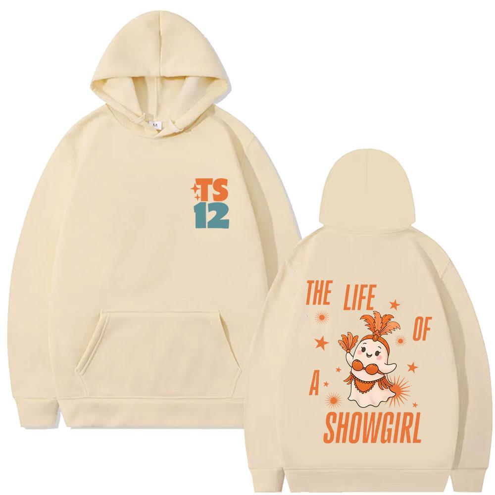 The Life of A Showgirl Album Graphic Hoodie Fans Gift Men Women Fashion Casual Fleece Pullover Male Cool Streetwear
