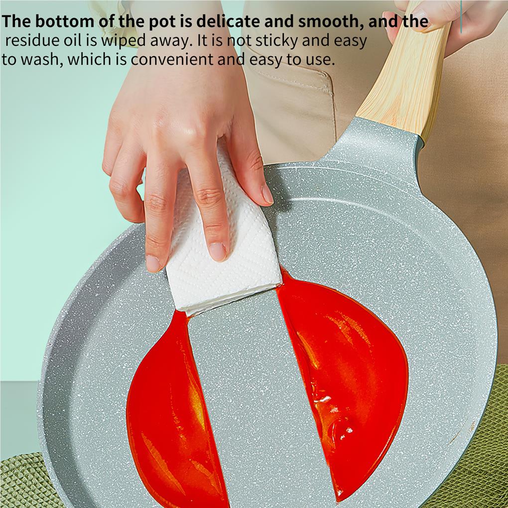 Frying Pan Non-stick Pans Cooking Pots Thickened Design Kitchen Supplies 28cm