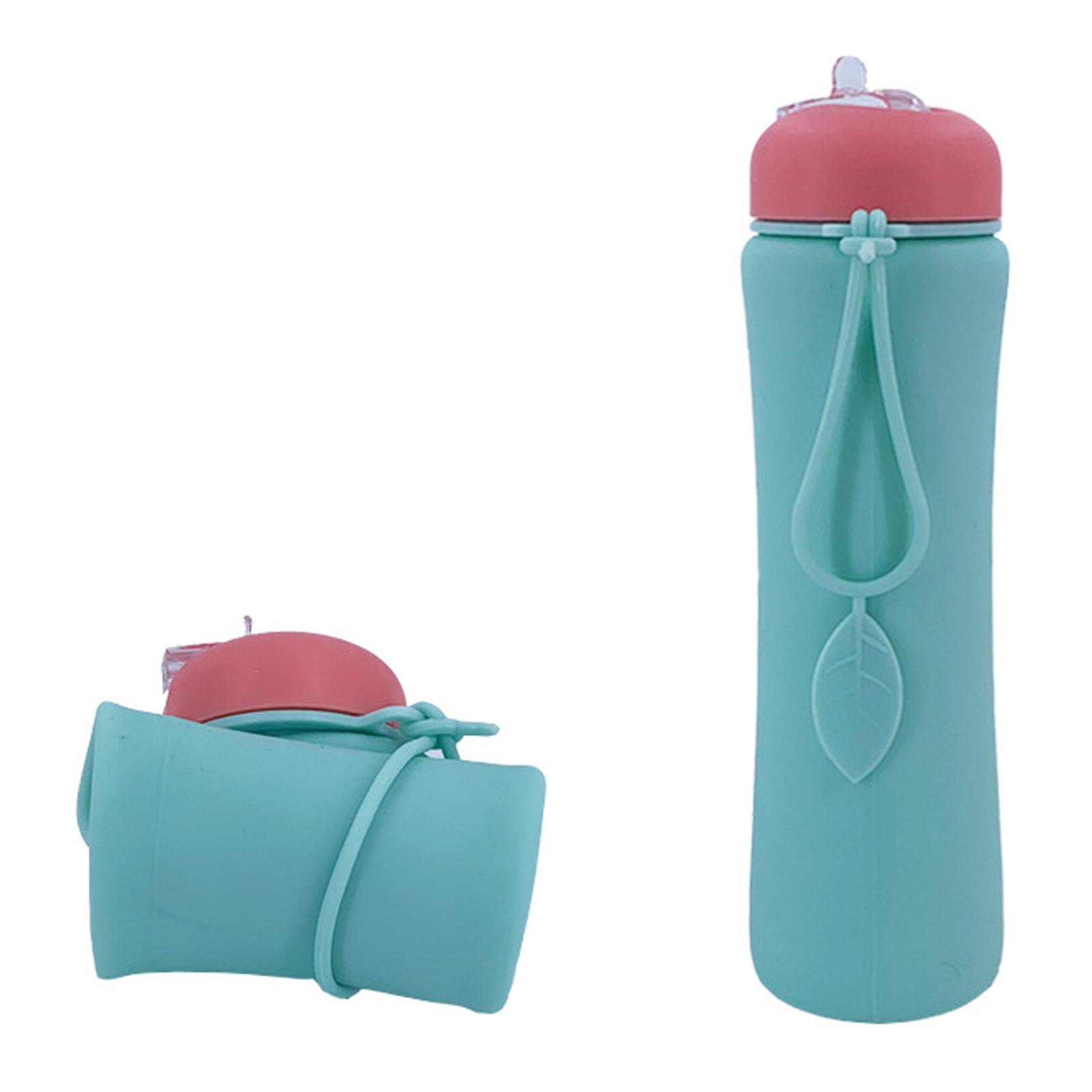 

Silicone Water Bottle With Time Markings Running And Cycling Soft Water Bottle Running Travel Girls