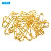 Uxcell Safety Pins 50mm Large Metal Sewing Pins for Blanket Skirt Crafts Brooch Making Gold Tone 20 Pieces