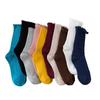 Frauen Warme Mitte Rohr Socken Atmungsaktive Nette Harajuku Baumwolle Kurze Rüschen Retro Socken