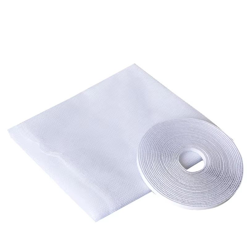 Moustiquaire autocollante d'intérieur à monter soi-même, anti-insectes, moustiquaire pour fenêtre, protection en maille, textile d'intérieur, lit, jardin