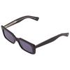 Garrett Leight Gl 3030 Sun Semi Flat Navy Rectangular Unisex SunGlasses 2126 Bk Sfnvy 49