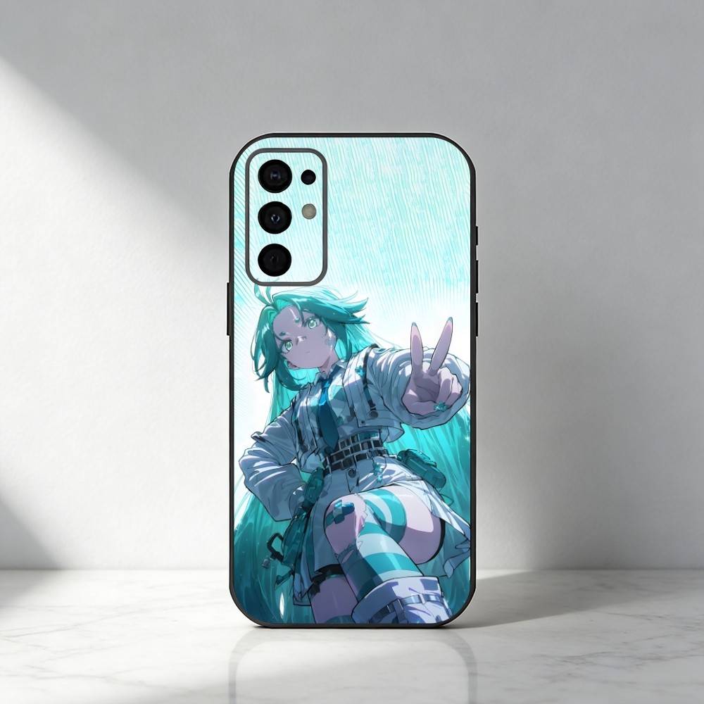 

Anime TBH-X Lucky B-Blue Phone Case For Samsung S25,S24,S21,S22,S23,S20,Ultra,S26,Plus,Fe,Note,5G Black Cover Samsung S26ULTRA