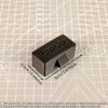 1pc 10 Slots CR2032 Battery Holder, Portable Button Battery Storage Box, Anti-Loss Organizer for Small Batteries