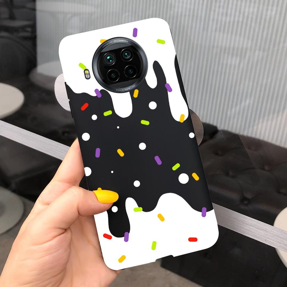 ForXiaomi Mi 10T Lite Case Cute Cartoon Cat Painted TPU Silicone Back Cover For Xiaomi Mi 10T Lite 5G 10Tlite Phone Case Funda