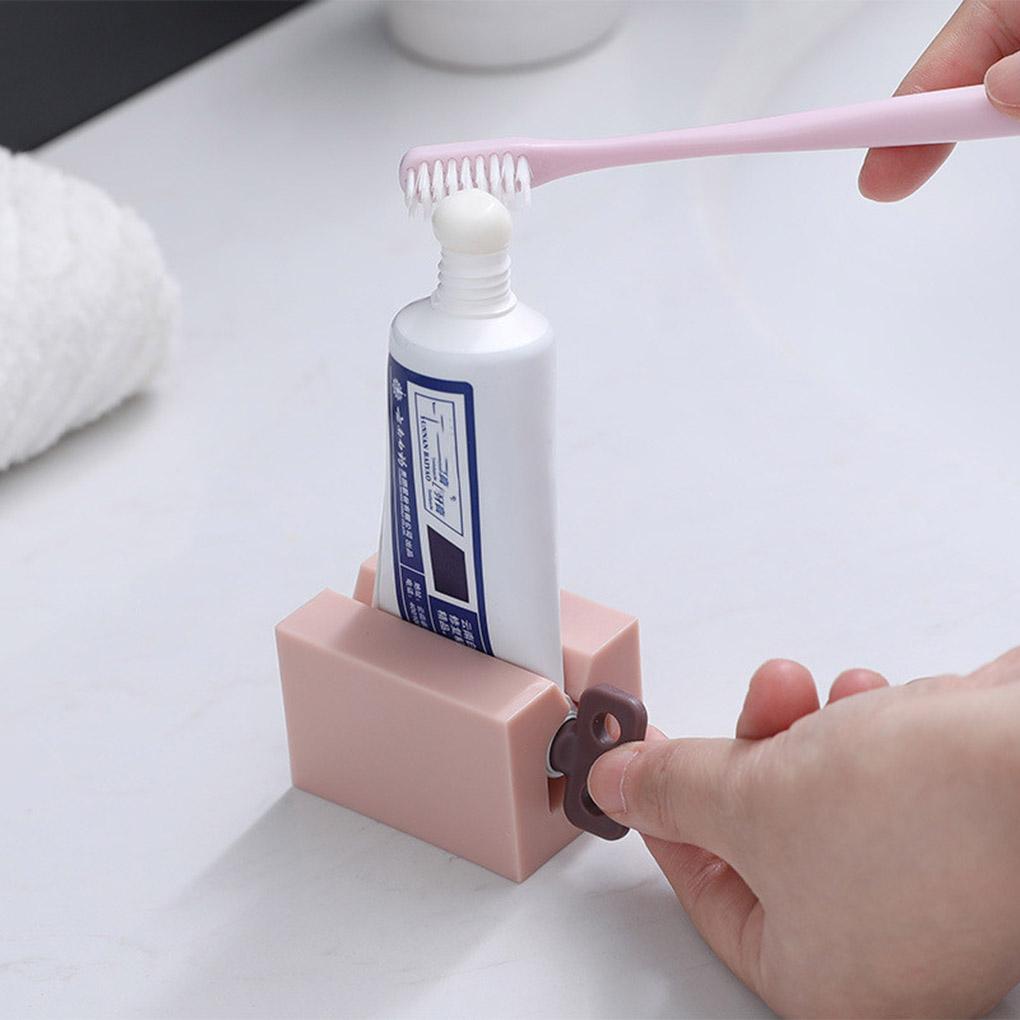 Hot! 1/2/3/5/10PCS Toothpaste Squeezer Tooth Paste Holder Oral Care Bathroom Tools Facial Cleanser Rolling Squeezing Dispenser