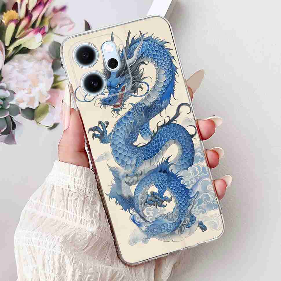 Für Oppo Reno14 F 5G CPH27436.57" Hülle Bunte Schmetterlingsblumen TPU Weiche Silikonhülle Für Oppo Reno 14 F RENO14F Handyhüllen