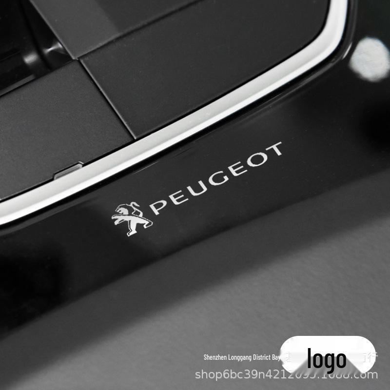 Creative Metal Car Logo Decoration Sticker for Wiper, Console, Windows, Doors, Wheel Hub – Customizable and Unique Design.
