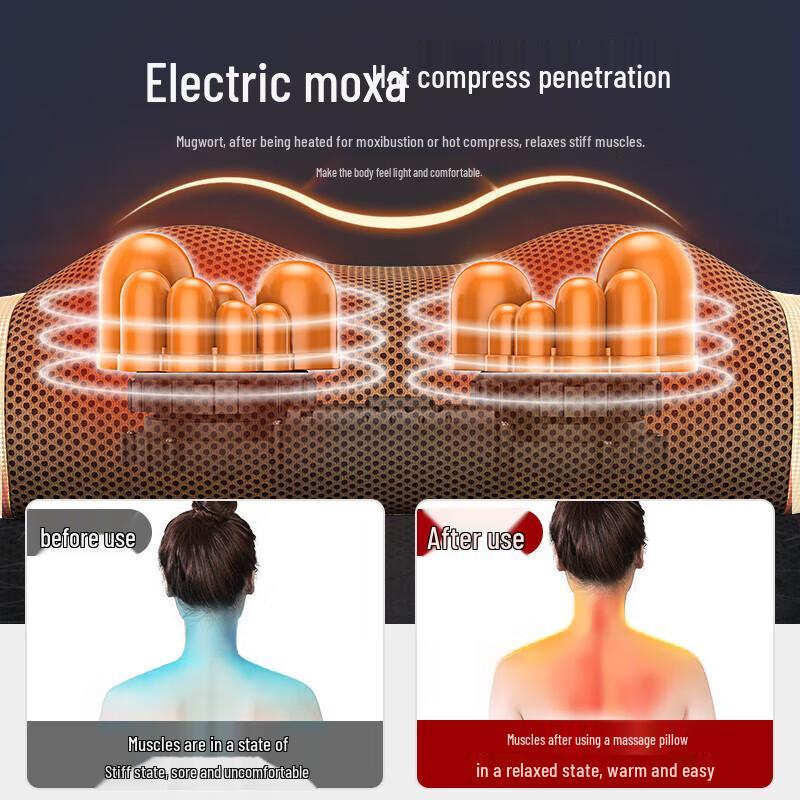 AUX Multi-functional Massage Pillow with Heat