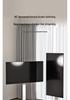 Universal Movable TV Floor Stand with Wheels - Rotating Screen Mount for Broadcasts, Meetings, and Advertising