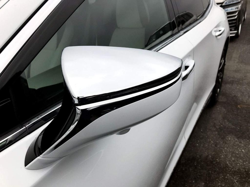 BRIGHTZ Chrome Door Mirror Covers for UX250h UX 31630 MZAH10/MZAH15 [MIR-SID-266] (MZA H10/H15, 10/15) UX250, 250, 250h,