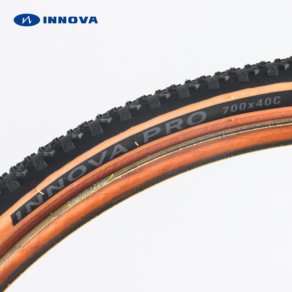 INNOVA Road Bike Tire 700C Anti-puncture Tire Road Bicycle Wear-resistant Ultralight Rubber Black Outer Tire Road Bike Supplies 700c