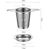 ABBP-2 Pack Stainless Steel Tea Infuser Tea Infuser For Loose Leaf Tea Tea Steeper For Loose Tea