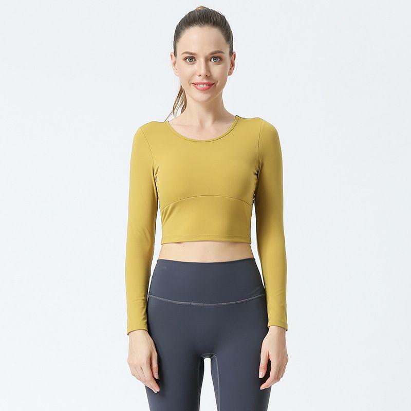 Sexy Backless Tight Sports T-shirt Outerwear Yoga Clothes