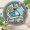 Segno in Latta Metallico Birra Decorazione Murale 20x30cm