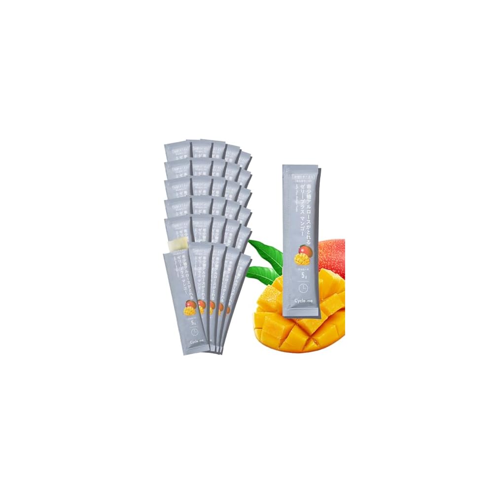 Cycleme Mango Stick Jelly with Allulose To Enhance Fat Burning (30 Sticks) - Functional Food - Low