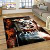 SPN Latest Supernatural Dean Sam 3D Rug Carpet for Living Room Bedroom Home Decor,Floor Mat Non-slip Decoration for Sofa Doormat