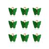 10pcs/Lot 13x13mm Colorful  Acrylic Butterfly Charms Pendant For Jewelry Making Cute Pendants DIY Earrings Bracelet Accessories