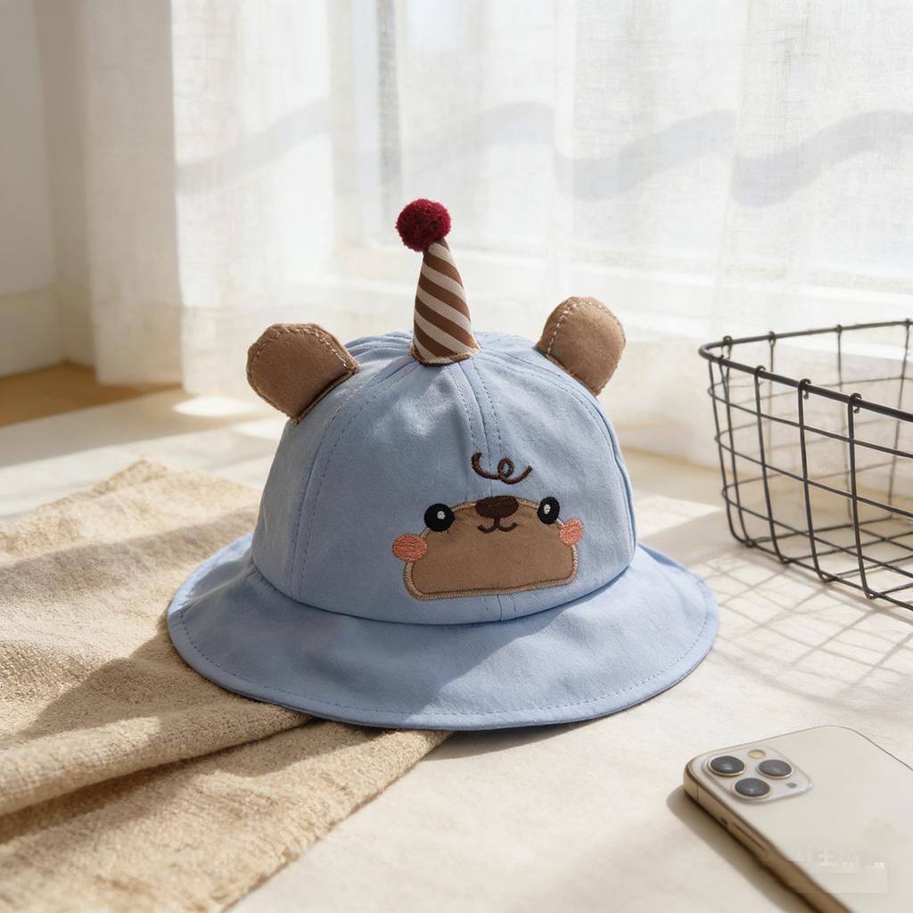 Baby Sun Hat 50cm 1-3 Years Toddler Cap Visor for Girls Boys Spring Summer Beach Adjustable Newborn Cute Children Hats Kids Caps