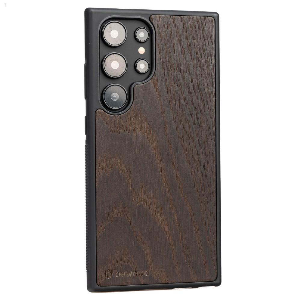 Bewood Wooden Case for Samsung Galaxy S25 Ultra Smoked OAK