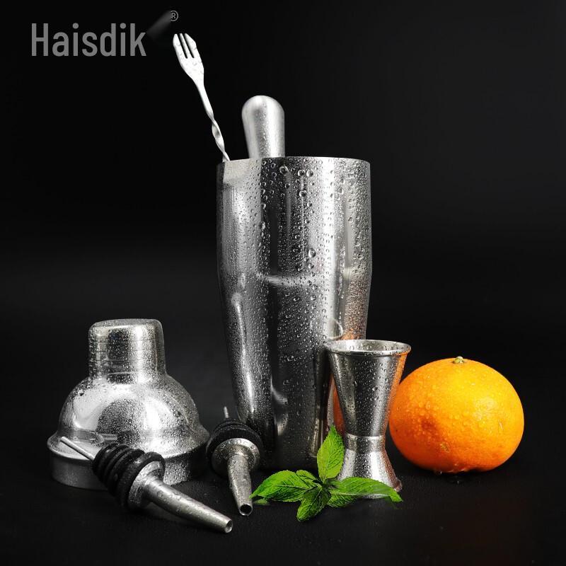 

Haisidick Stainless Steel Cocktail Shaker Set 550ML