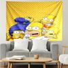 Yellow Family Portrait Tapestry Hanging for Bedroom,Livingroom, Playroom,Decor Art Room Wall Tapestry Holiday and Birthday Gifts