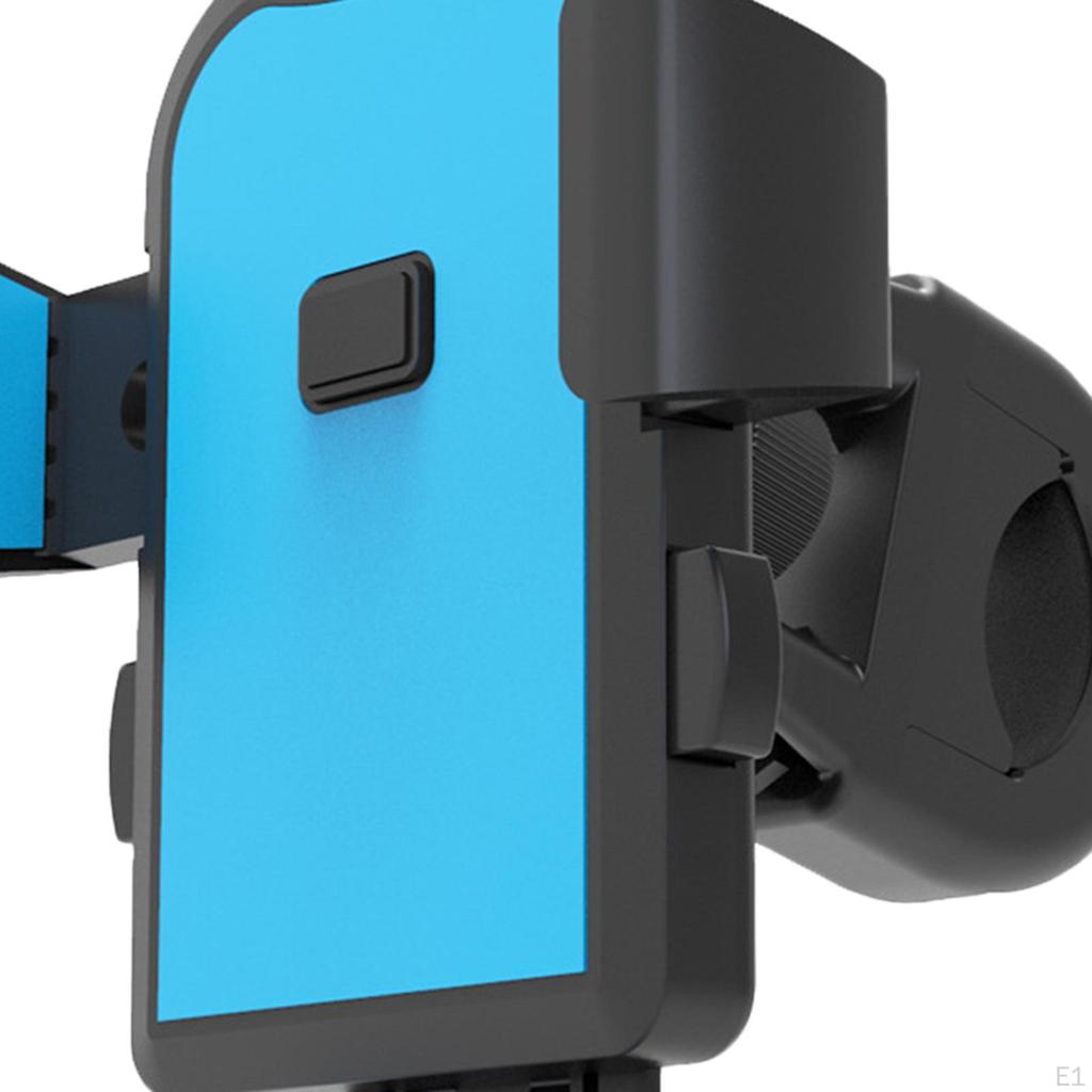 Bike Phone Holder Rotation for 4.5"-7.2" Smartphones Universal Stand Motorcycle Support Mount