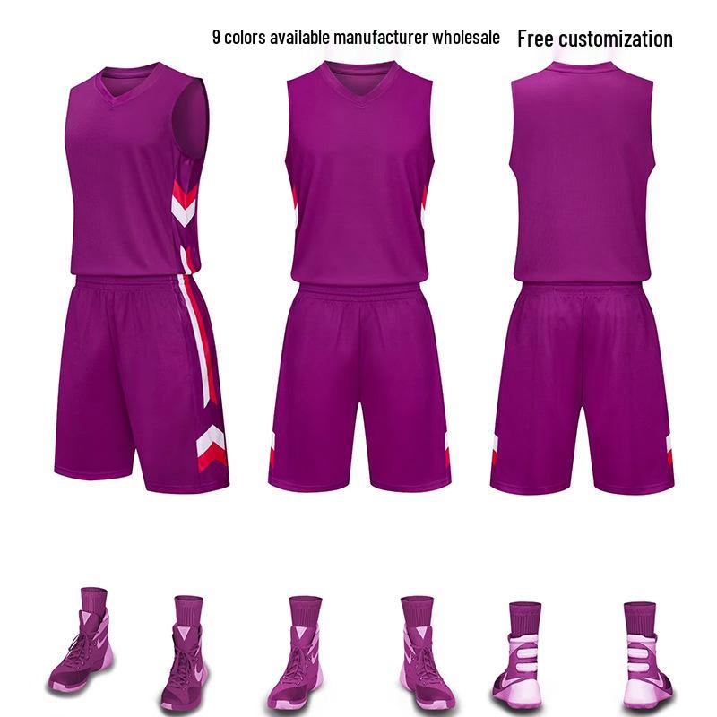 

Індивідуальні баскетбольні джерсі та тренувальна форма для дорослих та дітей XS чорний