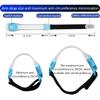 Led Light Up Armband Adjustable Wearable Running Arm Belt Glow The Dark For Running Walking Cycling Concert Roller Skates Light