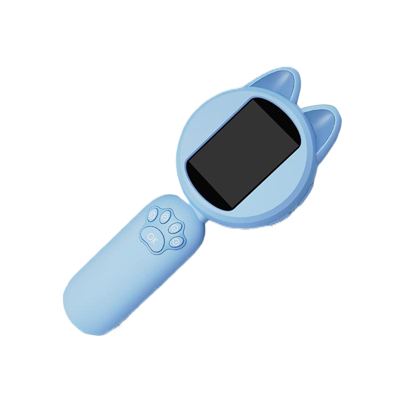 

Детская портативная электронная лупа цифровой микроскоп цветной экран IPS научный эксперимент игрушки научное образование синий