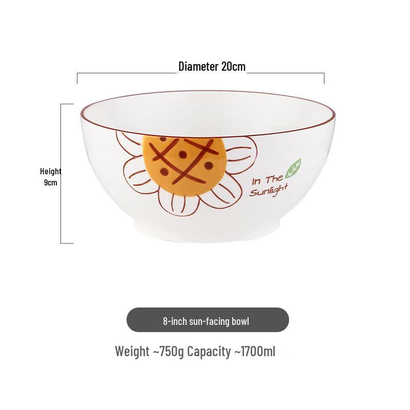 ZISIZ Sunflower Children s Tableware