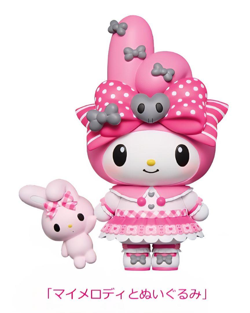 

[Б/У] Фигурка Happy Lottery My Melody и Плюшевая игрушка Приз А Юбилейный