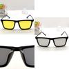 High-quality 2023 Polarized Transition Sunglasses Yellow Night Vision Anti-glare Driving Glasses