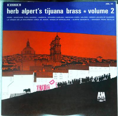 LP Record HERB ALPERT'S TIJUANA BRASS - Volume 2 AML44 A&M 1969 Japan New Age & Easy Listening Used