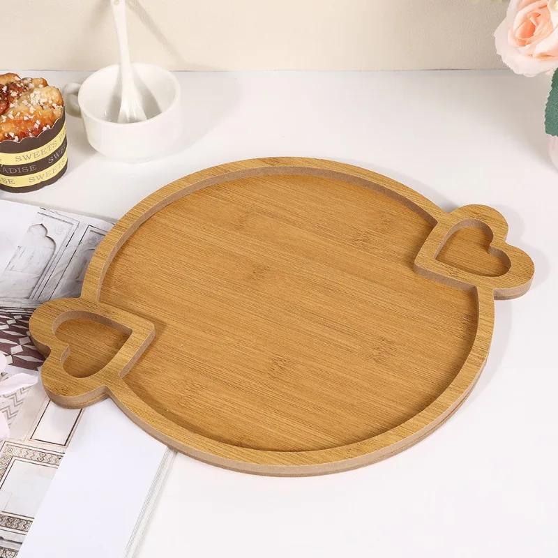 Neue kreative Dichteplatte Hotel Tablett Unregelmäßige Form Einfache Snack Obst Besteck Unregelmäßige Brotteller Umweltfreundlich Trockenfrüchte