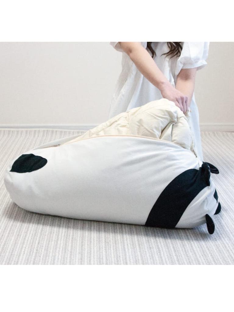 Orient Futon Storage Bag, Futon de Cushion, 73cm Long x 36cm Diameter, Panda