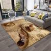 Retro Kompass Navigationskarte Teppich für Zuhause Wohnzimmer Schlafzimmer Sofa Fußmatte Dekor, Kinderspielbereich Teppich Rutschfeste Bodenmatte