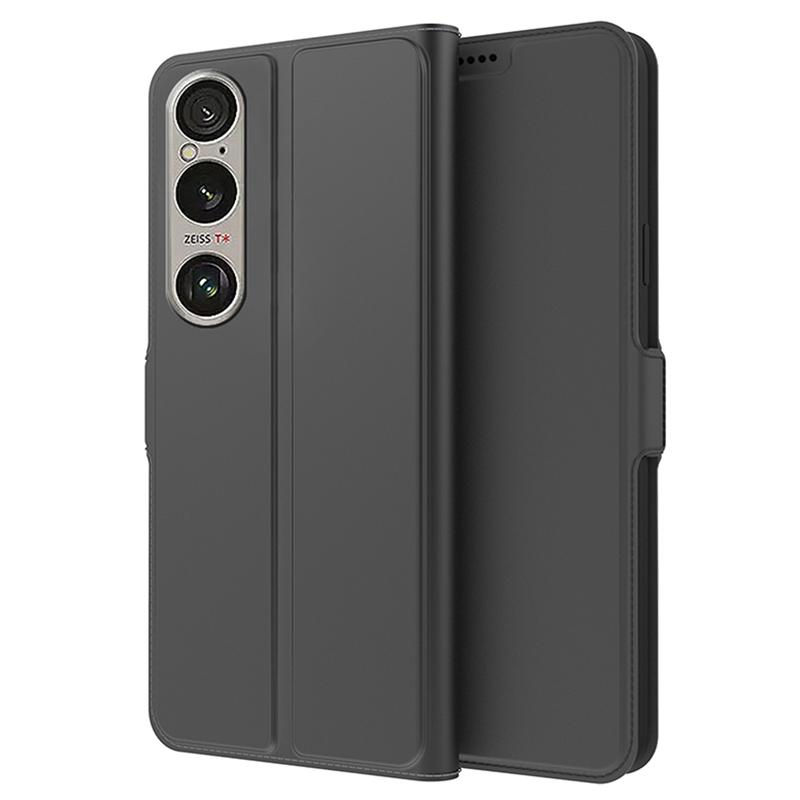 

Чехол для Sony Xperia 1 VI из ПУ кожи, чехол-книжка, подставка, магнитная защита A