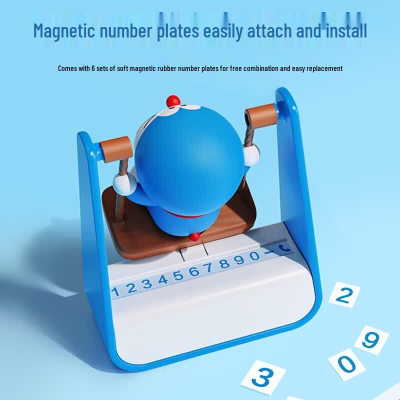 ROCK Doraemon Swing Aroma Parking Number Plate