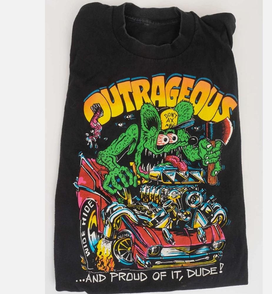 Collection Ed Roth Rat Fink Gift For Fan Black S-2345XL Unisex T-shirt Unisex T-Shirt XXXXL